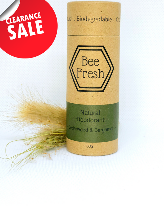 Bee Fresh Deodorant Cedarwood and Bergamot CLEARANCE